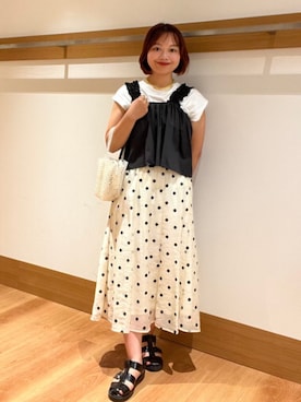 こずえさん（レディース・160cm）の夏コーディネート