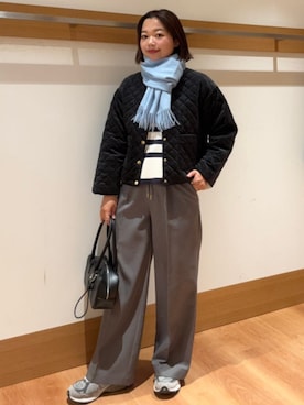 こずえさん（レディース・160cm）の冬コーディネート
