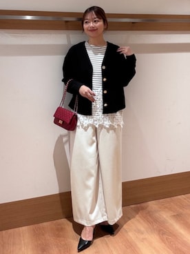 こずえさん（レディース・160cm）の春コーディネート