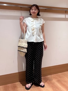こずえさん(レディース・160cm)の夏コーディネート