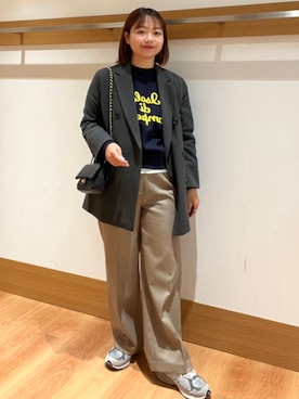 こずえさん（レディース・160cm）の冬コーディネート