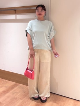 こずえさん(レディース・160cm)の夏コーディネート