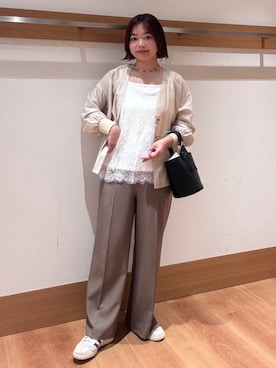 こずえさん(レディース・160cm)の夏コーディネート
