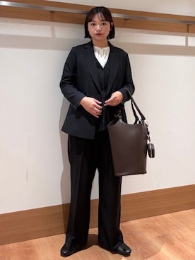 こずえさん(レディース・160cm)の冬コーディネート