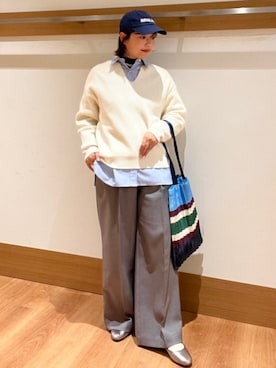 こずえさん（レディース・160cm）の冬コーディネート