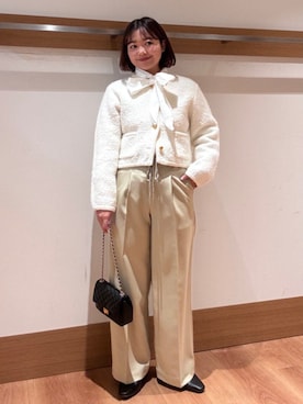 こずえさん（レディース・160cm）の冬コーディネート