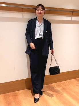 「SHIPS Colors（シップス カラーズ）のアイテム」を使った、こずえさん（レディース・160cm）の春コーディネート