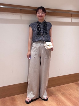 こずえさん(レディース・160cm)の夏コーディネート