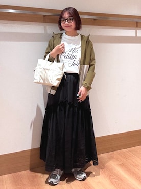 こずえさん(レディース・160cm)の春コーディネート