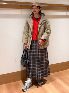 こずえさん（レディース・160cm）の冬コーディネート
