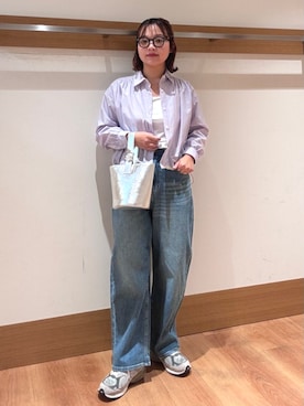 「SHIPS Colors（シップス カラーズ）のアイテム」を使った、こずえさん（レディース・160cm）の春コーディネート