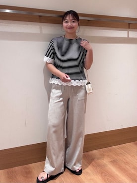 こずえさん(レディース・160cm)の夏コーディネート