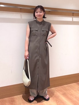 こずえさん(レディース・160cm)の夏コーディネート