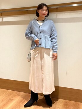こずえさん（レディース・160cm）の冬コーディネート