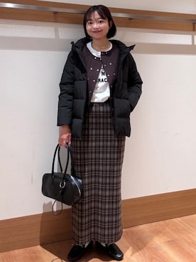 こずえさん(レディース・160cm)の冬コーディネート
