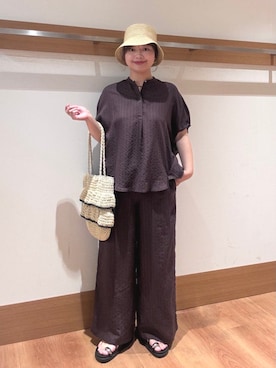 こずえさん(レディース・160cm)の夏コーディネート