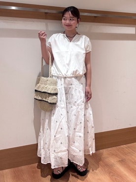 こずえさん（レディース・160cm）の夏コーディネート