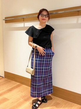 こずえさん(レディース・160cm)の夏コーディネート