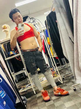 「アイテム（タンクトップ）」を使った、m3i8w3a9さん（メンズ・168cm・20代）の秋コーディネート