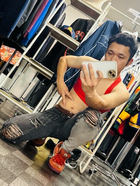「アイテム（タンクトップ）」を使った、m3i8w3a9さん（メンズ・168cm・20代）の秋コーディネート