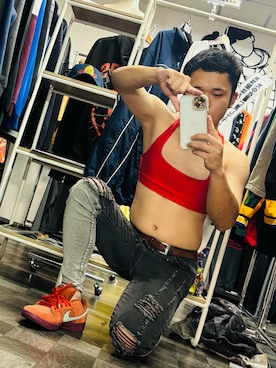 「アイテム（タンクトップ）」を使った、m3i8w3a9さん（メンズ・168cm・20代）の秋コーディネート