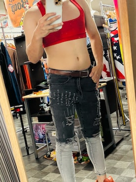 「アイテム（タンクトップ）」を使った、m3i8w3a9さん（メンズ・168cm・20代）の秋コーディネート
