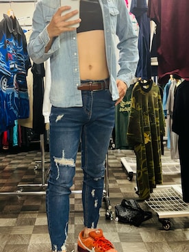 「アイテム（タンクトップ）」を使った、m3i8w3a9さん（メンズ・168cm・20代）の夏コーディネート