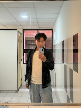 「NET（ネット）のアイテム」を使った、Berry  Linさん（メンズ・169cm）の春コーディネート