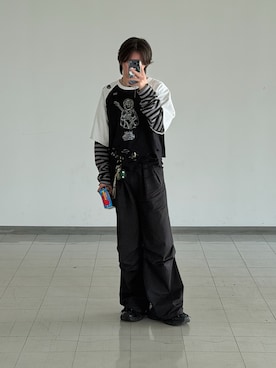 「GRANCY（グランシー）のアイテム」を使った、しょさん（メンズ・172cm）の春コーディネート