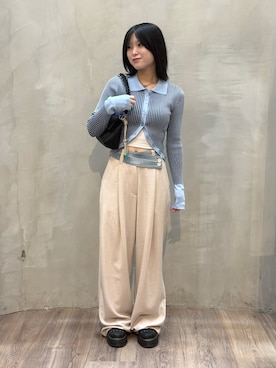 Desigual原宿 STAFFさん（レディース・156cm）の秋コーディネート