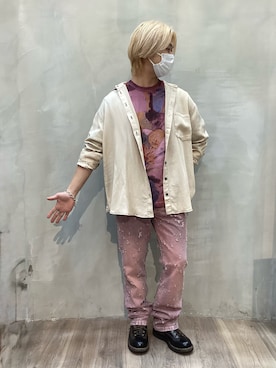 Desigual原宿 STAFFさん(メンズ・175cm)の春コーディネート