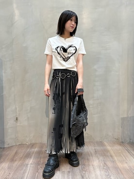 Desigual原宿 STAFFさん（レディース・156cm）の夏コーディネート