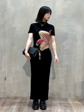 「Desigual」｜Desigual原宿 STAFFさん（レディース・158cm）の夏コーディネート