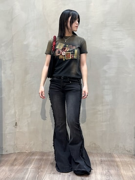 Desigual原宿 STAFFさん（レディース・156cm）の秋コーディネート