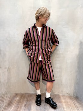 「Desigual（デシグアル）のアイテム」を使った、Desigual原宿 STAFFさん（メンズ・170cm）の春コーディネート