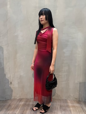 Desigual原宿 STAFFさん（レディース・159cm）の冬コーディネート