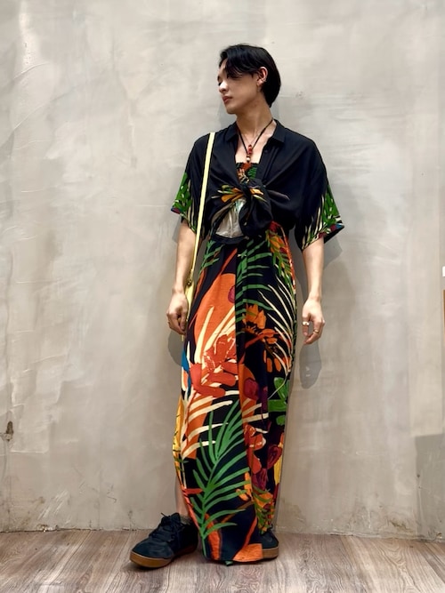 ブラウス シャツ トロピカルパラダイス ハワイシャツ レディース Desigual ブラウス シャツ トロピカルパラダイス ハワイシャツ