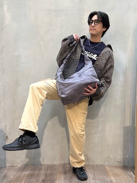 Desigual原宿 STAFFさん（骨格ナチュラル・メンズ・176cm）の秋コーディネート