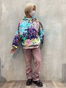 Desigual原宿 STAFFさん(メンズ・175cm)の春コーディネート