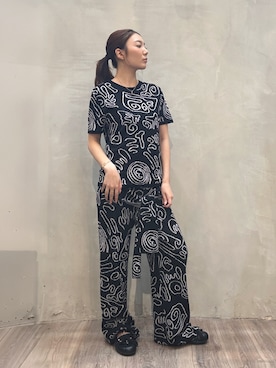 Desigual原宿 STAFFさん（レディース・160cm）の夏コーディネート