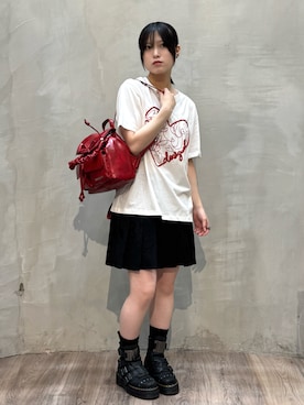 Desigual原宿 STAFFさん(レディース・156cm)の夏コーディネート