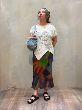Desigual原宿 STAFFさん(レディース・153cm)の夏コーディネート