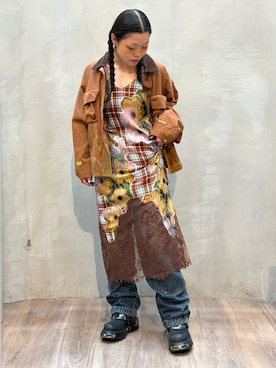 Desigual原宿 STAFFさんのコーディネート