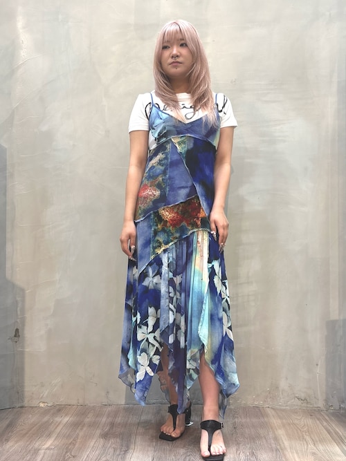 Desigual（デシグアル） ワンピース 夏 ボタニカルプリント