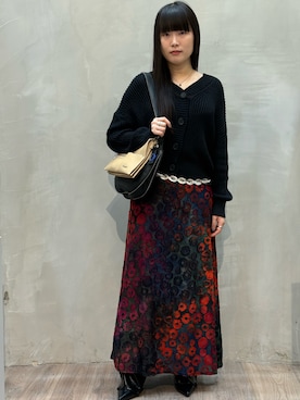 Desigual原宿 STAFFさん（レディース・158cm）の冬コーディネート