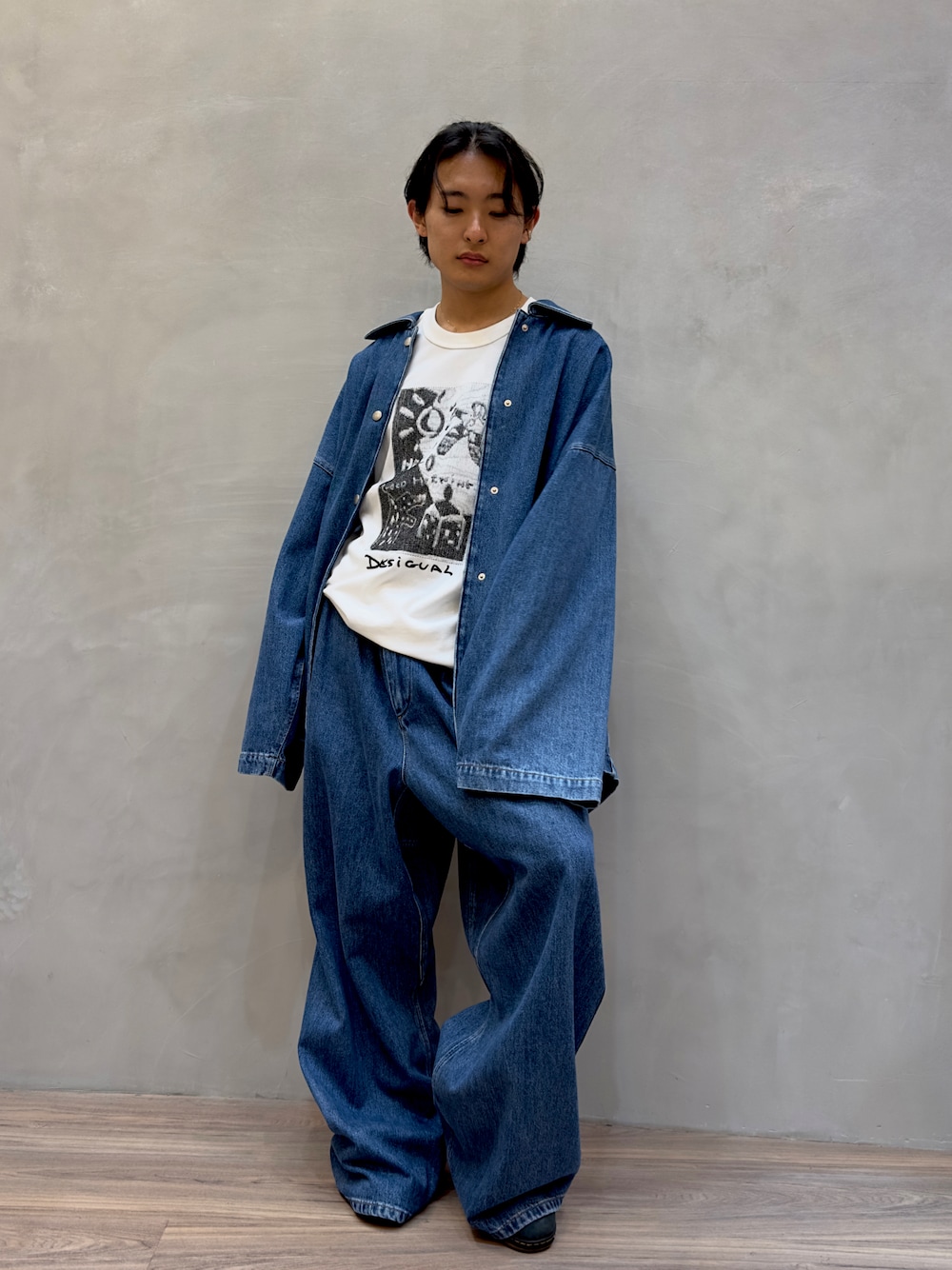 HED MAYNER オーバーサイズデニム HED MAYNER (ヘドメイナー) / DENIM / デニム / 24AW – style