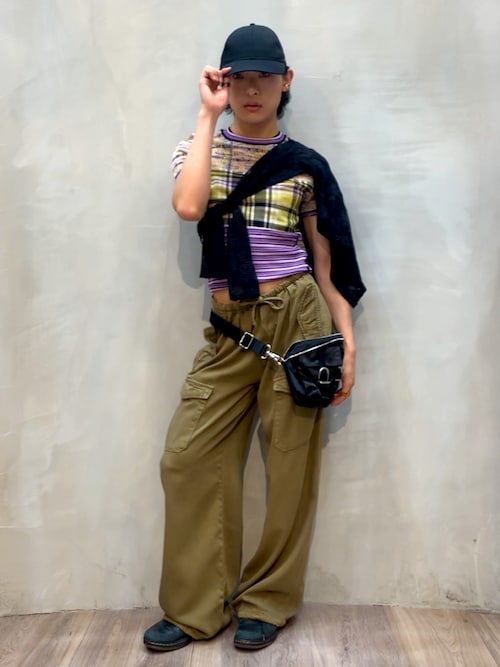 セール】ワイドレッグ カーゴパンツ（カーゴパンツ）｜Desigual