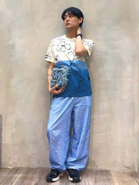 Desigual原宿 STAFFさん(メンズ・167cm)の春コーディネート