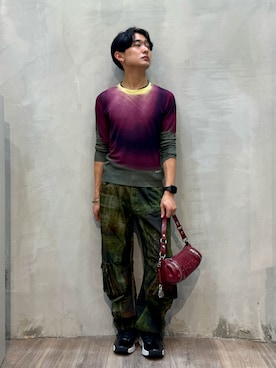 Desigual原宿 STAFFさん（メンズ・167cm）の秋コーディネート