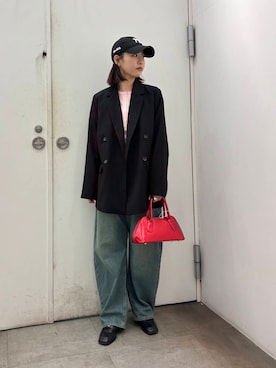 「キレイめカジュアルコーデ」｜kannaさん（レディース・154cm）の冬コーディネート